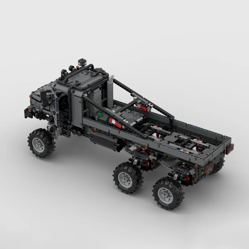 Urban Vehicle Moc Building Bricks Modular Trial Truck Model Technology Blocks Christmas DIY Toy Construction Holiday Gifts