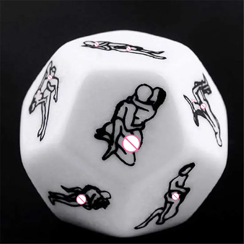 

12 Sides Sexy Funny Dice Party Gifts Cubes Adults Love Humour Gambling Sex Romance Erotic Kama Sutra Craps Sexy Games Dices Toys