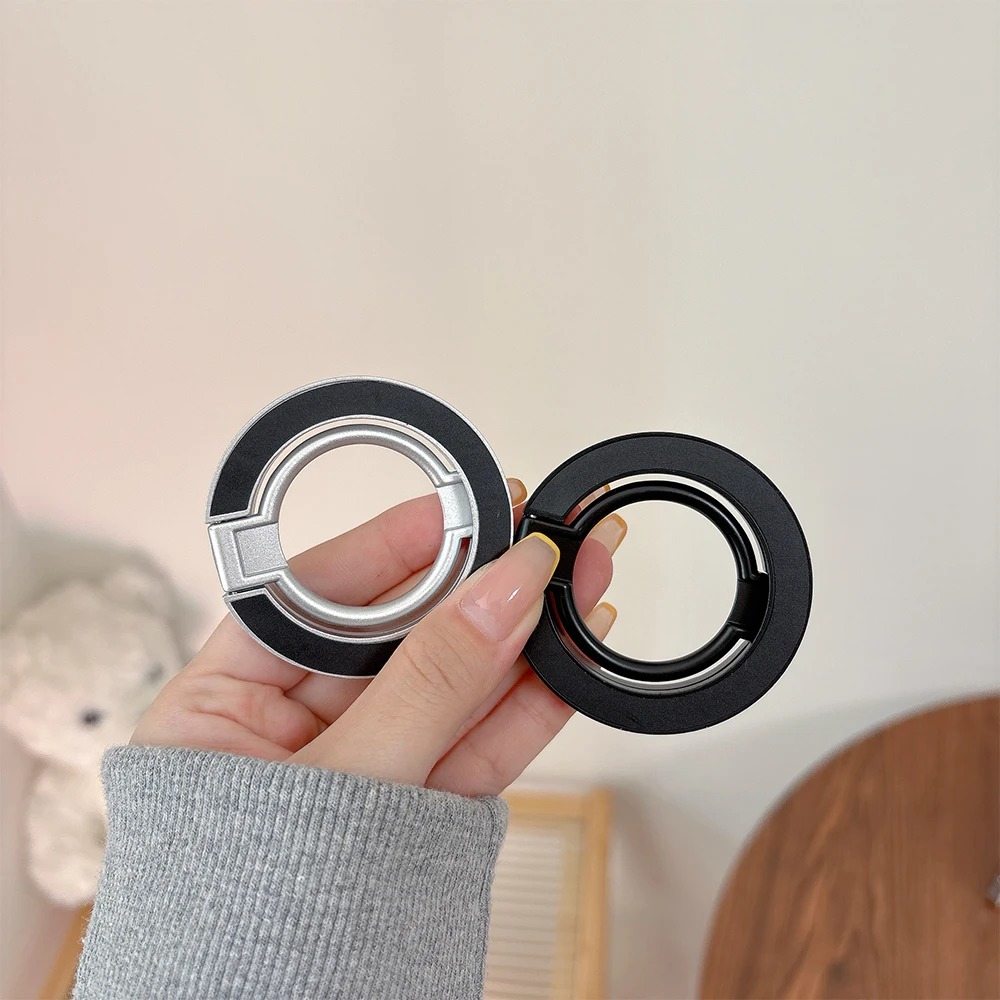 Für magsafe magnetische doppelseitige magnetische Absaugung 1 Stück starke Absaugung rotierende 360 Wanda uf kleber überall Klapp ring Telefon – Detail 13