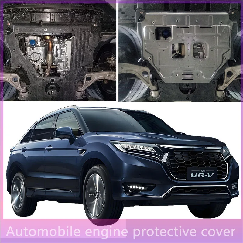 Sob a placa de proteção do motor respingo escudo lama fender placa capa mudflap mudapron mudgu para honda UR-V 2017-2020 1.5t 2.0t