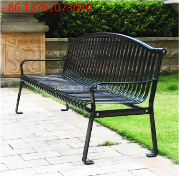 

Garden curved wooden garden outdoor rustic seating bench metal feet outdoor picnic table outdoor patio bench