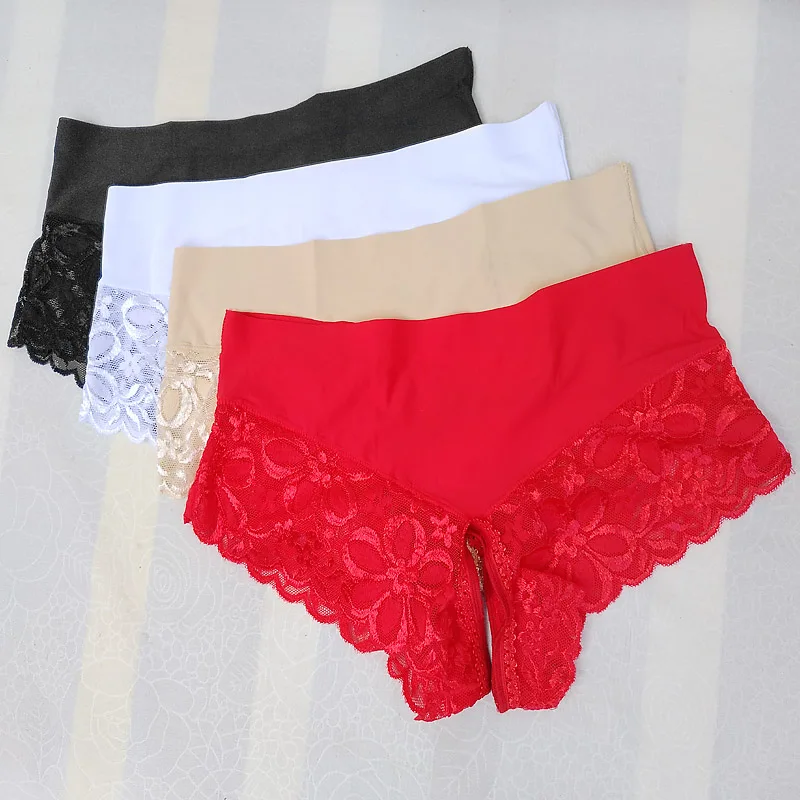 Cuecas eróticas de renda para homens, roupa íntima com bainha para pênis, calcinha sissy, lingerie sexy, fantasia adulta engraçada, biquíni para homens