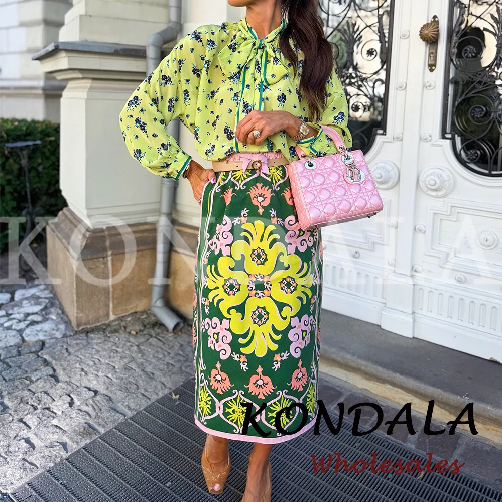 Комплект KONDALA Chic Green Au – обзор и цена V Vintage Fashion