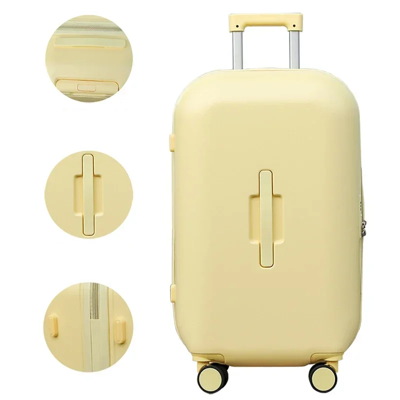 Large Capacity Thickened Luggage Women\'s 26 28 Inch Universal Wheel Trolley Case Sports Version Overseas Checked Travel Suitcase