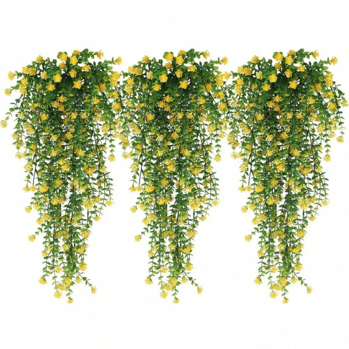 3pcs Artificial Flower Ivy Vines Realistic Hanging Plants Ivy Artificial Plants Room Home Decor Party Wedding Garden Decoration