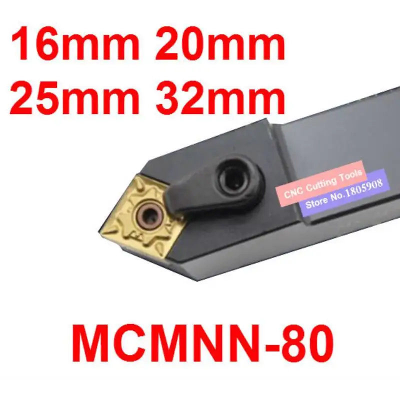 MCMNN1616H12 MCMNN2020K12 MCMNN2525M12 MCMNN3232P12 MCMNN2525M16 MCMNN3232P16 MCMNN3232P19 -80 CNC External Lathe Tools