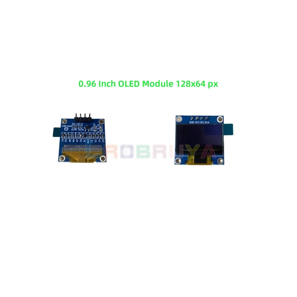 0.96 Inch OLED I2C Display Module 128x64 Pixel IIC Serial and Arduino R3 kit LTARK-30