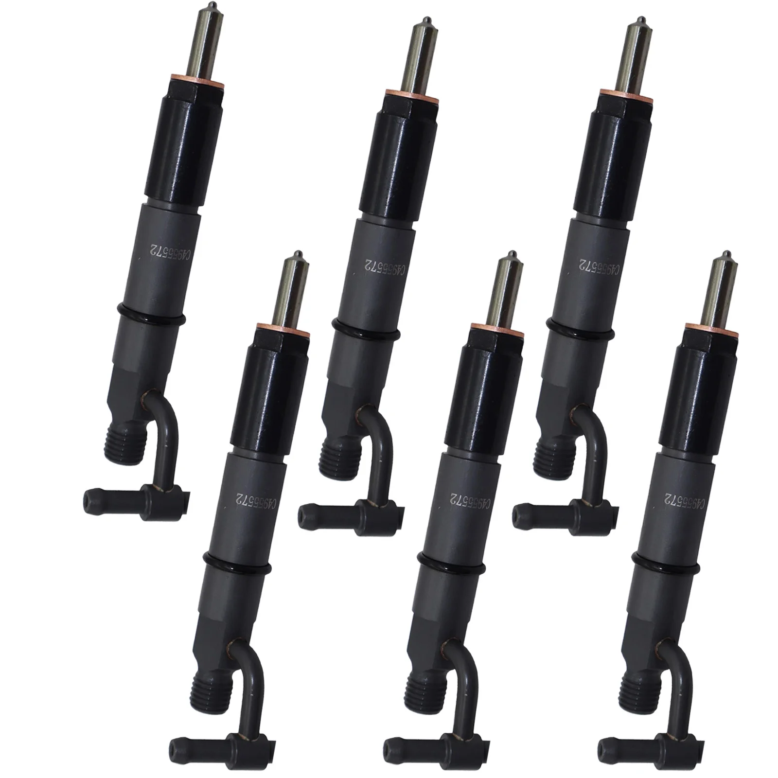 

6PCS Fuel Injector 4955572 Compatible for Cummins B3.3 Engine