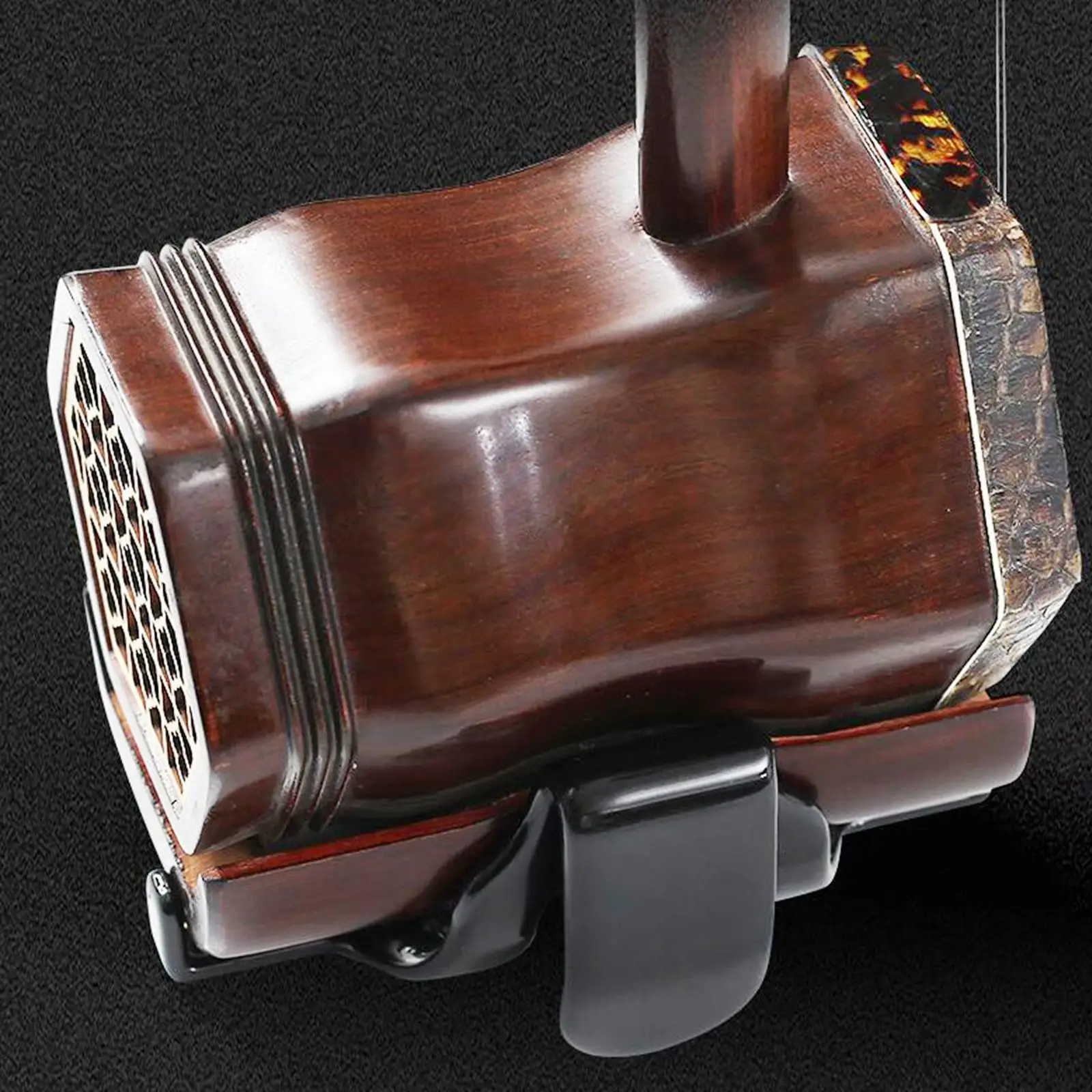 Portable Hanger Bracket Erhu Holder Waist Support Zinc Alloy Musical Hook for Walking Performance and Daily Practice