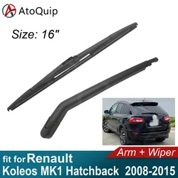 Car Rear Arm Wiper for Renault Koleos MK1 Hatchback 2008-2015 Fit Tailgate Window Rain Brush Windshield Windscreen 2014 2015