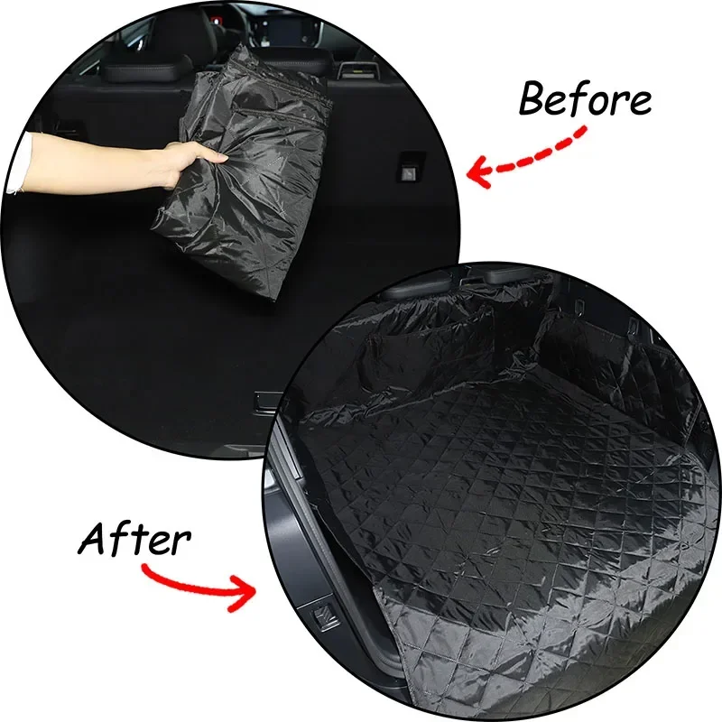 Dog Car Seat Cover Waterproof Pet Dog Carriers Travel Mat Hammock For Subaru Outback 2020- 2024 Car Rear Back Seat Safety Pad