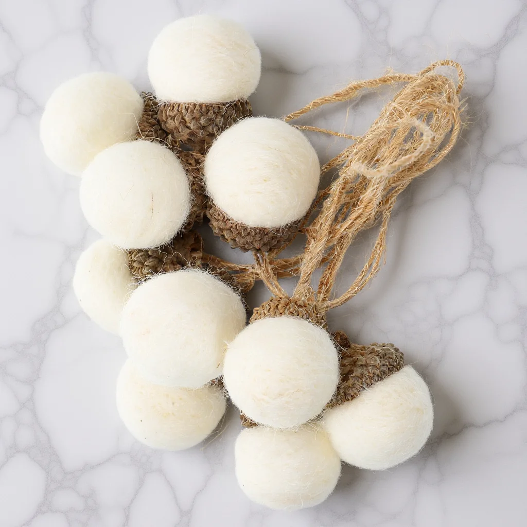 

10Pcs Christmas Pine Cone Festival Pendants Hanging Mini Ornaments DIY Xmas Tree Decorations Party Christmas Pine Cone Decors