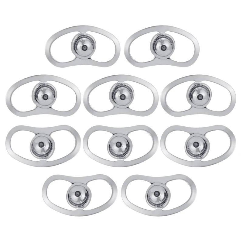 

MXME Pack of 10 Earring Backs Locking Replacements Locking Earring Backs Earring Plug