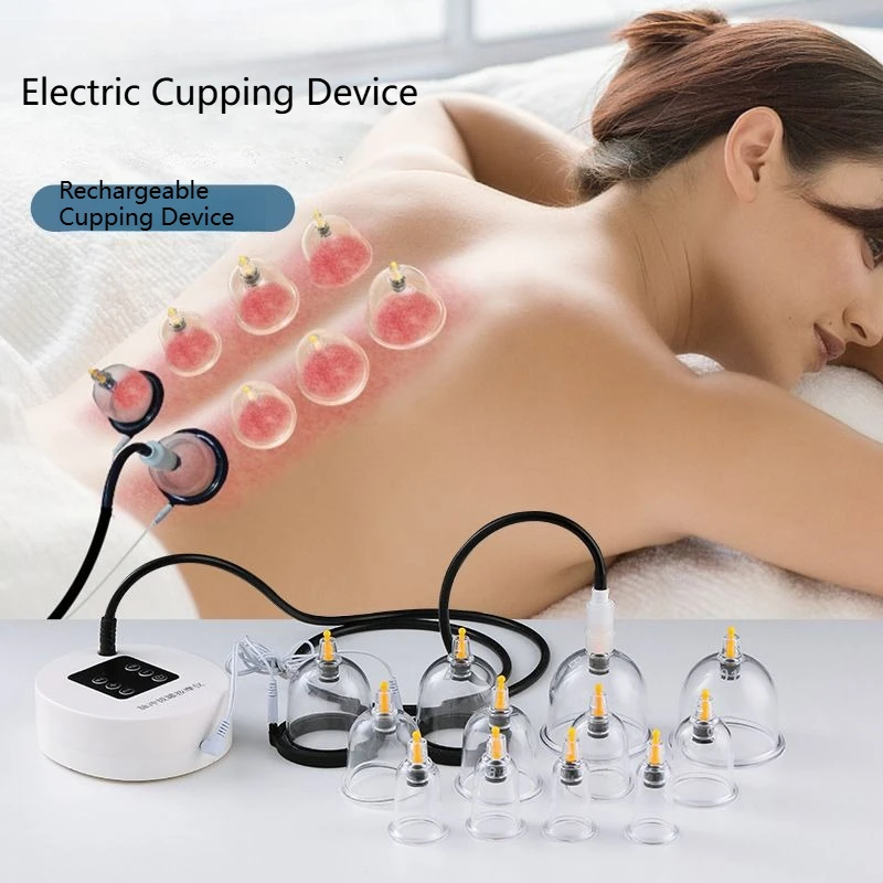 

Electric Cupper Multi-Functional Household Meridian Suction Therapy Unblock Vacuum Comes Pressure Relief Valve Dehumidify Safe