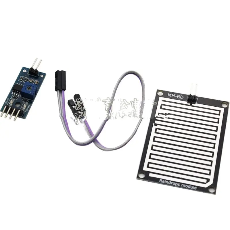 หยดน้ําฝน Raining Leaf Sensor โมดูลโมดูลเซ็นเซอร์ที่มีความไวสูง