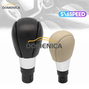 Getriebe Change Manual Volvo -Taste, Schwarz, Beige, Leder, 5, 6 Geschwindigkeit, Schalthebel, Autozubehör, Volvo S60, V60, S80, V70, XC70, XC60 8 Hauptverkaufsvolvo -Geschwindigkeiten - №8