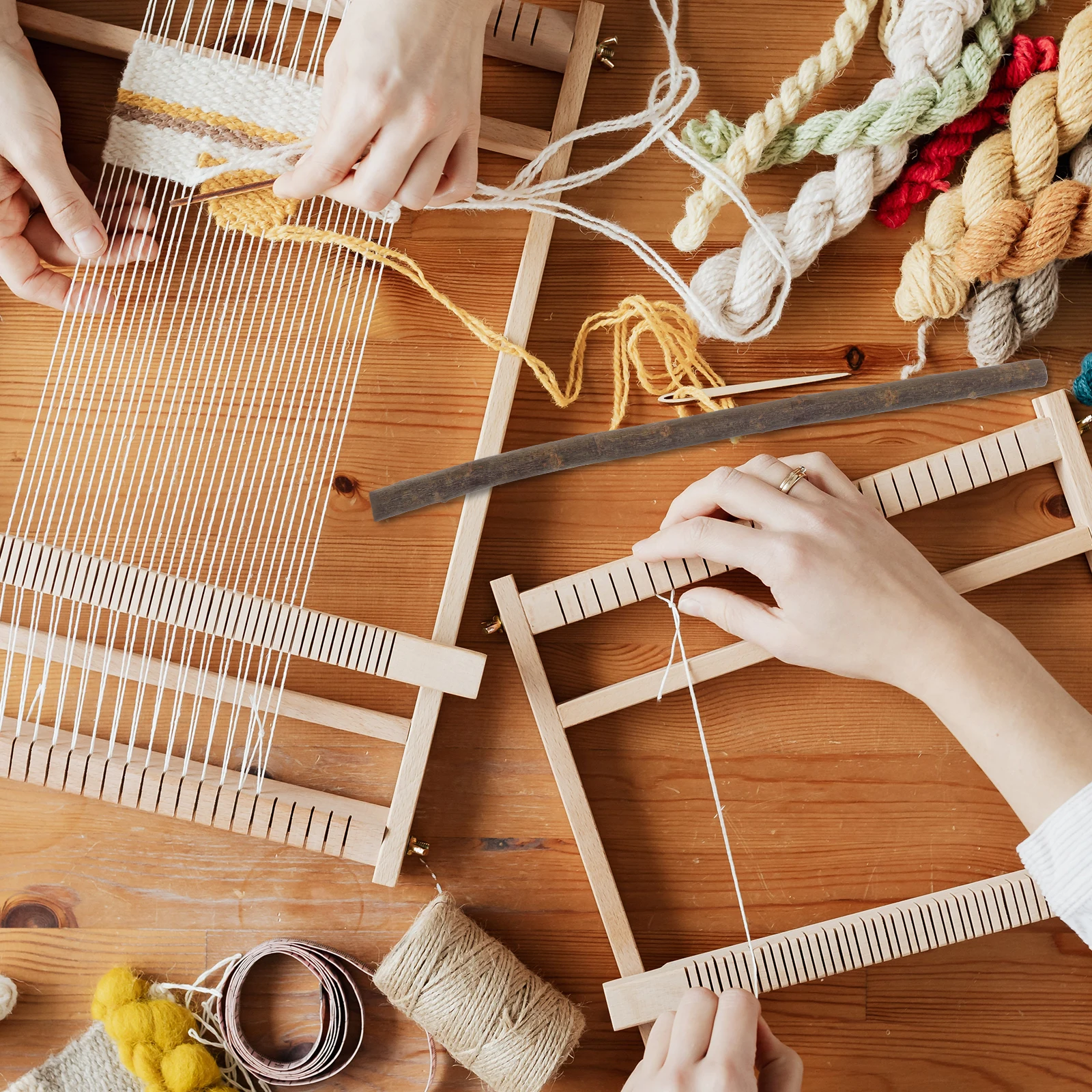 

30Pcs DIY Wooden Sticks Natural Craft Wood Strips for Painting Decoupage Home Decor DIY Embellishment Supplies