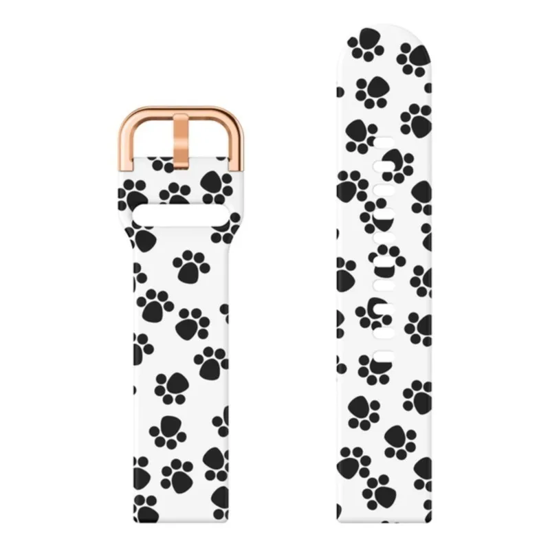 Siliconen Band Voor Amazfit Gts/4/3/2/2e/Mini/Gtr 4/3/Pro/2/2e 42Mm/47Mm Stratos 2/3 Afdrukken Armband Amazfit Bip 20Mm 22mm Strap