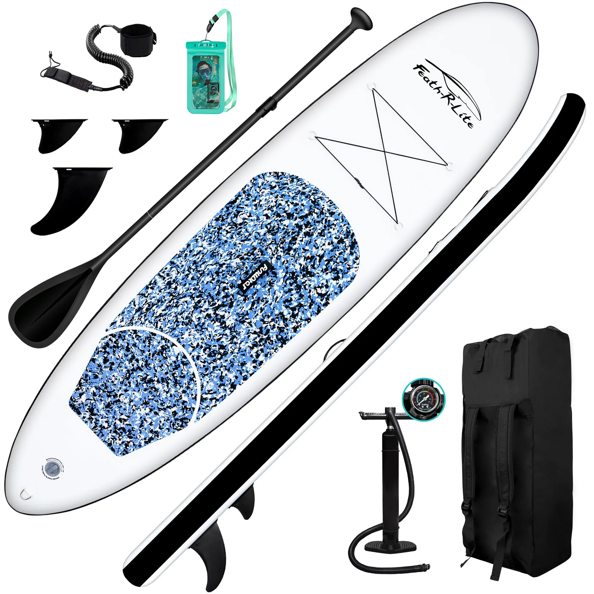 2021 latest design low-cost adult vertical paddle board, water skiing board, inflatable power surfboard