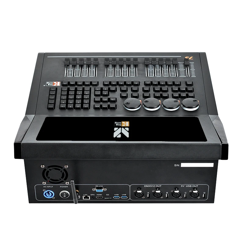 2025 Bestverkopende kleine DMX-lichtregeling 256-kanaals led-podium Professionele lichtshowontwerper