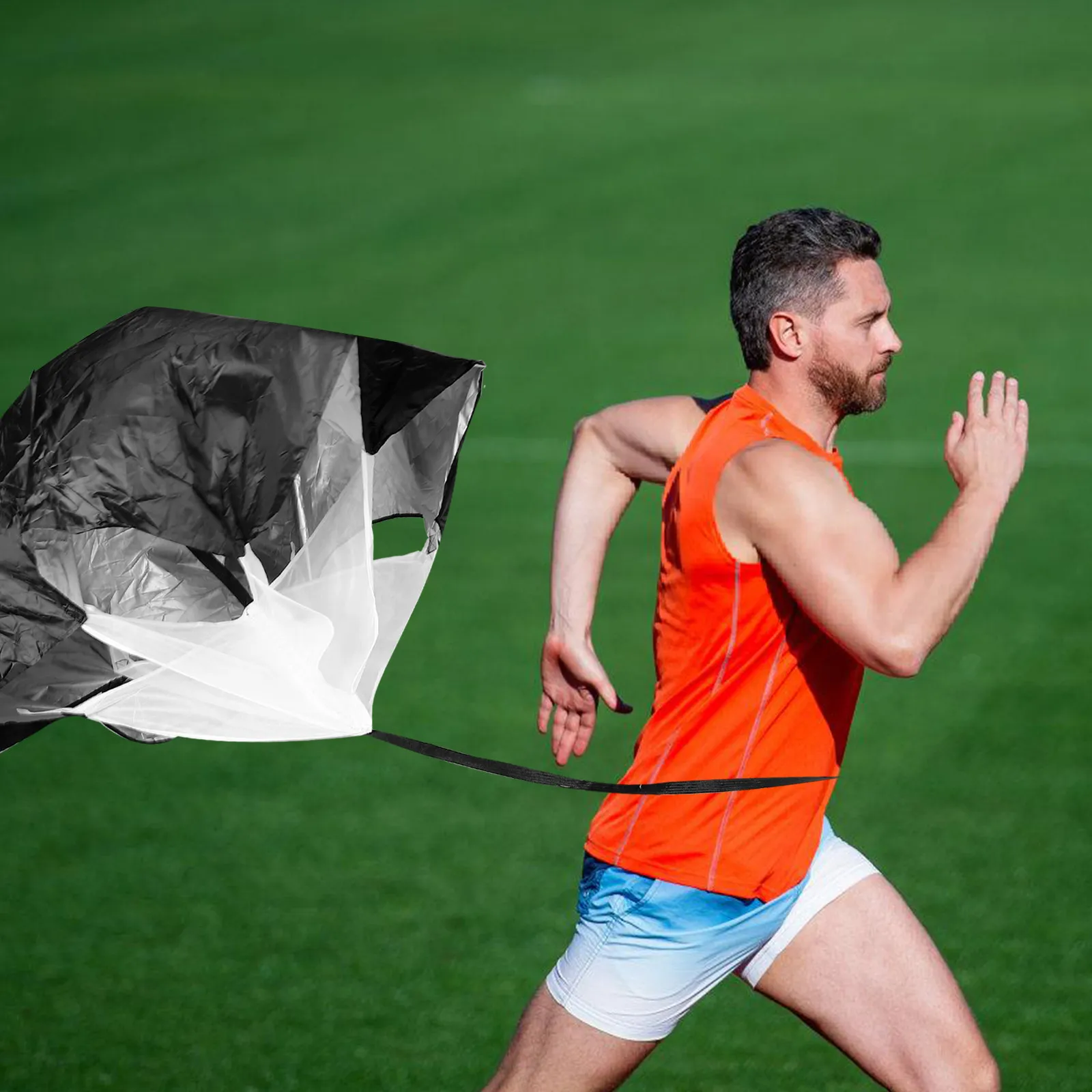 Sprint Resistance Parachute with Waist Belt Running Speed Training Training Parachute Durable Design Resistance Chutes
