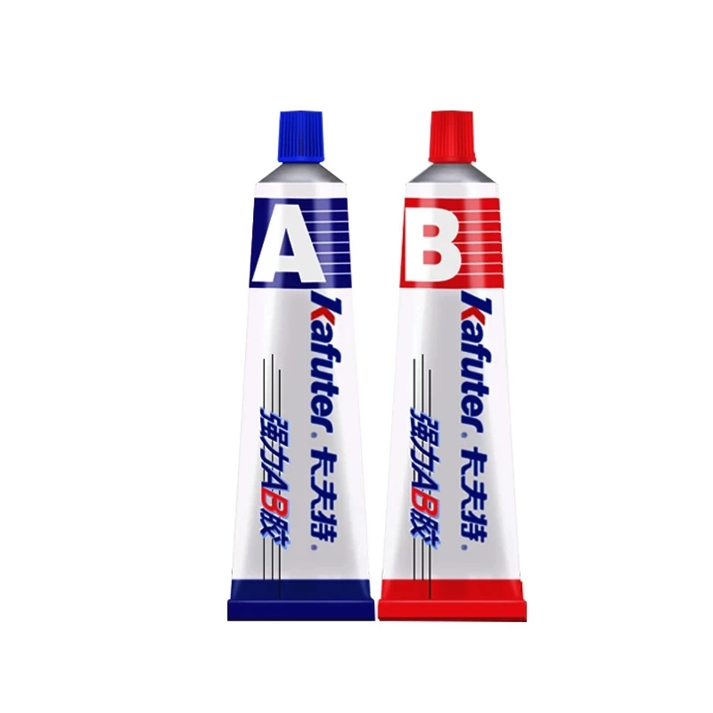 Kafuter A+B Glue 70g Acrylate Structure Glue Special Quick-Drying Glue Glass Metal Stainless Waterproof Strong Adhesive Glue