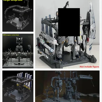 FLS-S 모델 HANGAR 차고 베이스, 핀 깔때기, HWS 무기 아머 베이스, HG RG 1/144 RX-93 V Nu HWS DX013 DX014 용  Best5