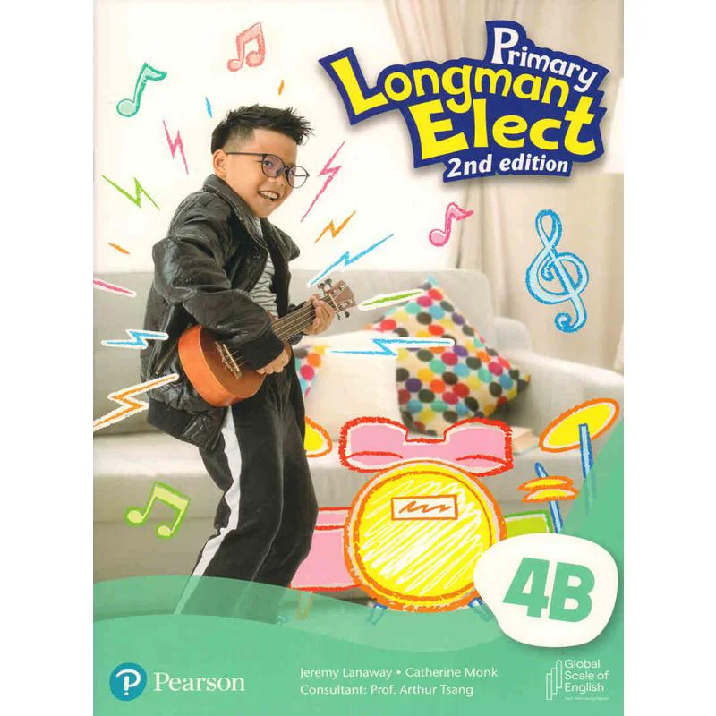 

Primary Longman Elect, второе издание, 4B 2023, Ed Pearson Pearson Education, 978988877499 Книга
