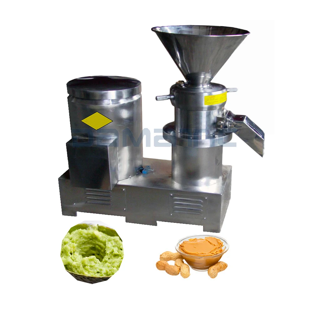 

Electric Industrial Cocoa Coffee Bean Nut Butter Grinder / Peanut Butter Making Machine Colloid Mill