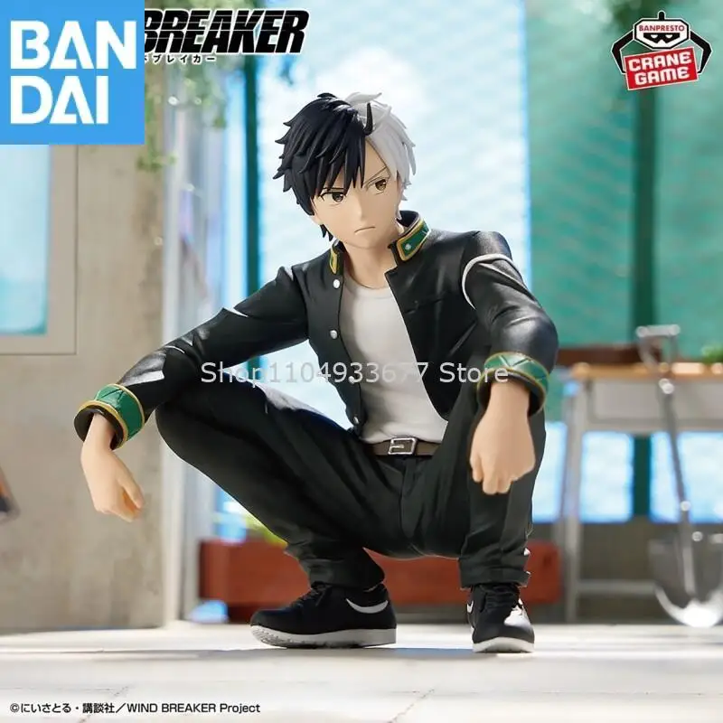 В наличии оригинальный Bandai Windbreaker Chatting Time Sakura Haruka Kaji Ren ПВХ фигурка модель коллекционная фигурка игрушки подарок
