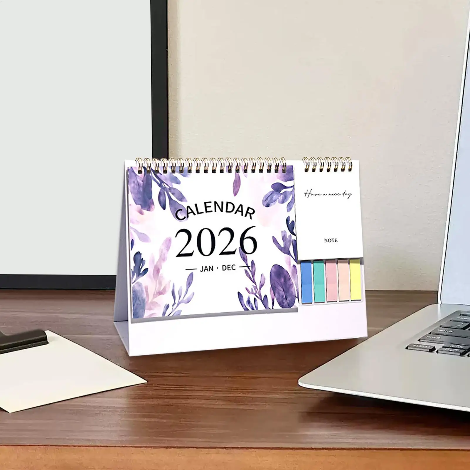 

Calendar For Desk 2026 Desk Calendar Planner Aesthetic 12 Months Monthly Planner Thick Paper Pad To-Do List Office Supplies For