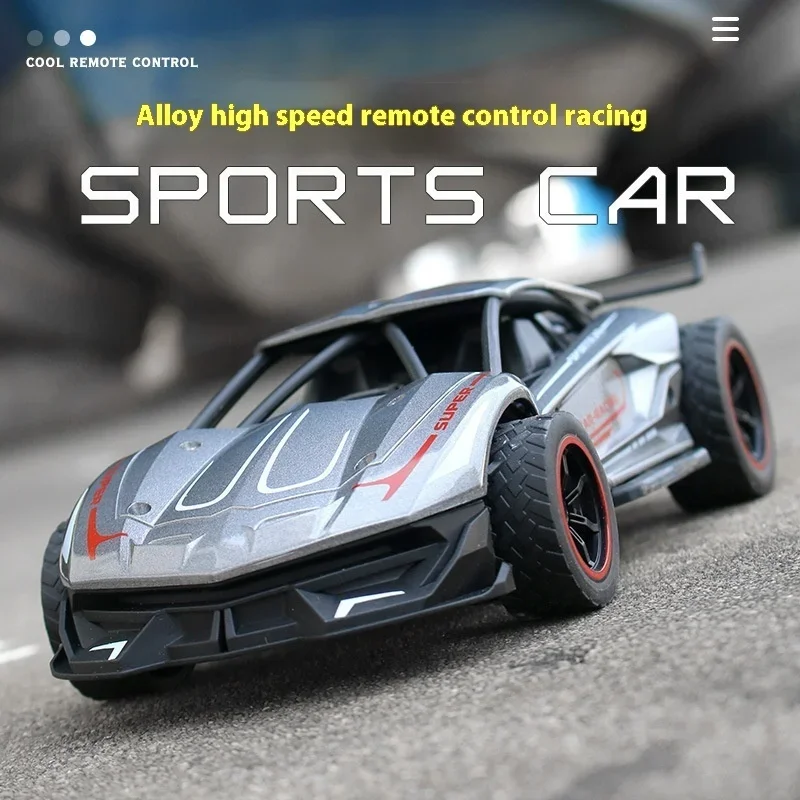 

Трансграничный игрушечный автомобиль 2,4 г, высокоскоростной автомобиль с дистанционным управлением из сплава 1:24, внедорожный спортивный автомобиль для мальчиков, зарядка с дистанционным управлением, подарок