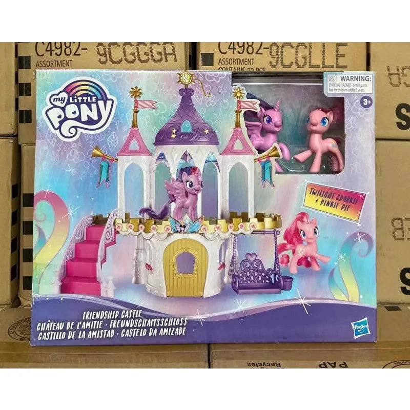 Hasbro My Little Pony Figure Rainbow Dash Pinkie Pie Shining Armor Spike Fluttershy Princess Children Gift