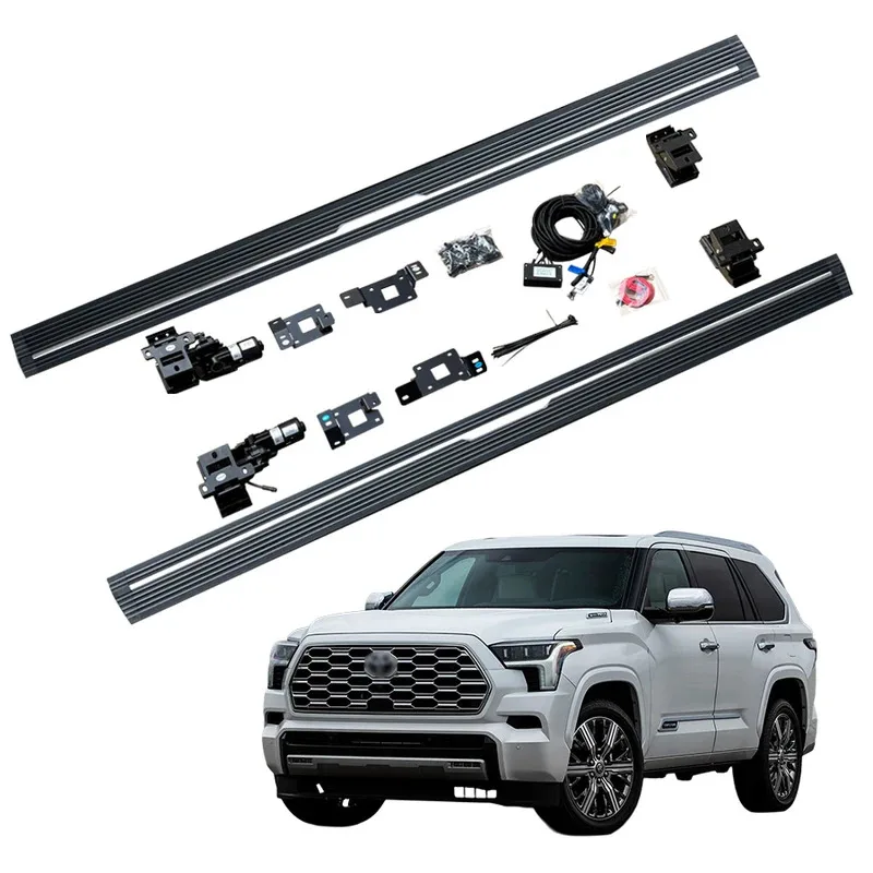 

Stock Available Aluminum Running Board Automatic Electric Power Side Step for SEQUOIA 2023+