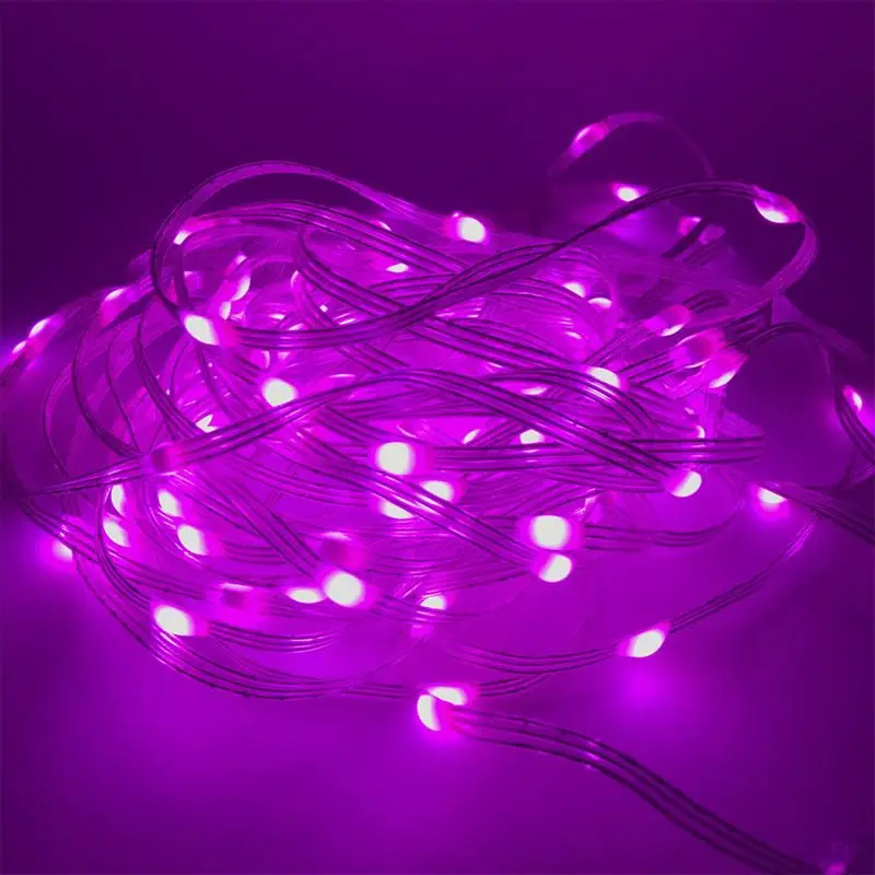 5 ~ 30mX aplikacja kontrola dźwięku muzyki WS2812B adresowalna pełnokolorowa dioda LED Pixel String Light 3D LED Pixel Pebble Light