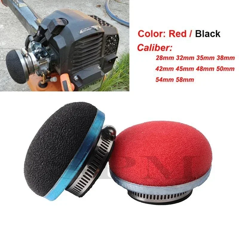 Mini Motocross 28mm-60mm Universal Foam Air Filter Cleaner Suitable for Motorcycle Two-Stroke Engine Pocket Bicycle Lawn Mower