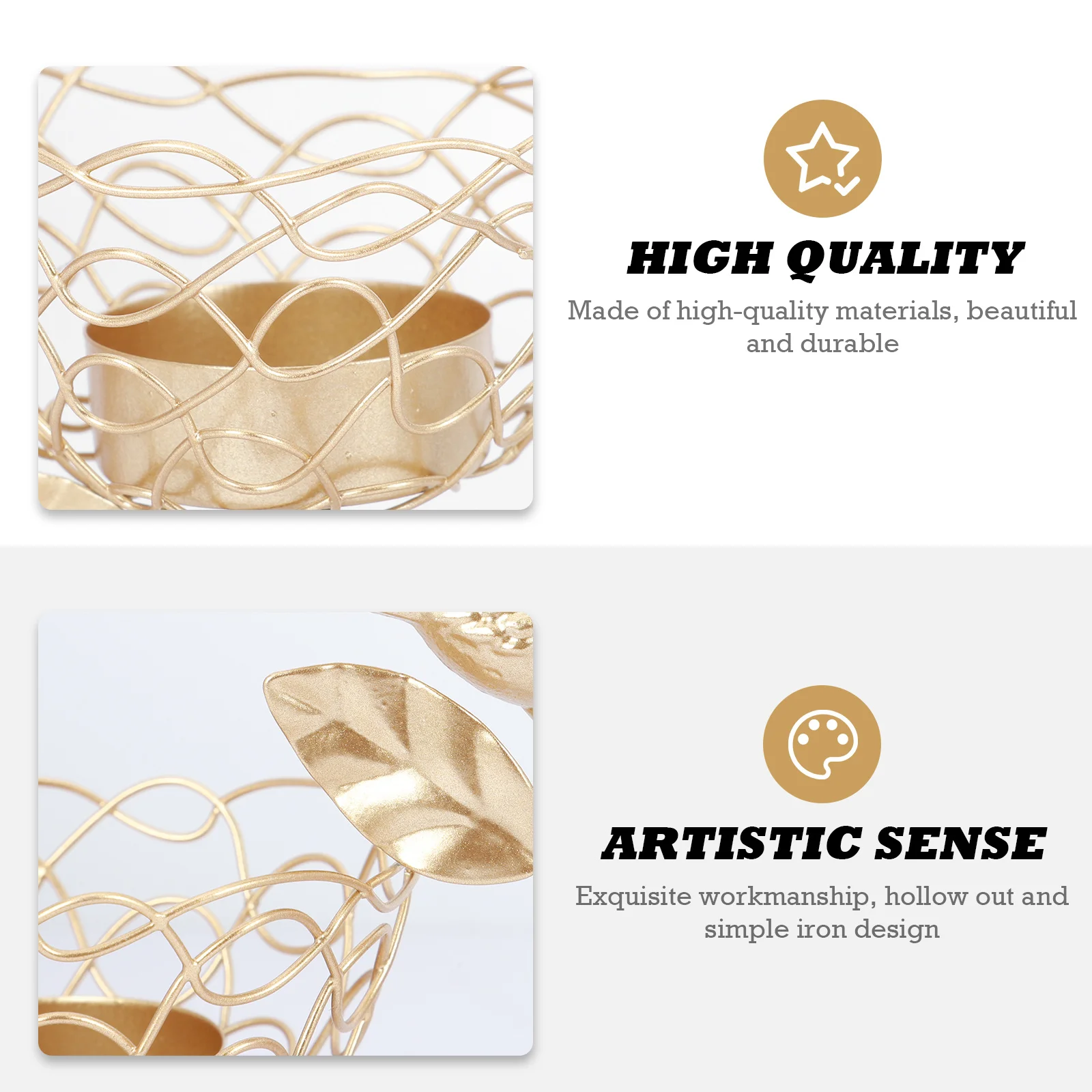 

1Pcs Two Head Stand Bird Design Metal Candlestick European Style Decorative Holder for Wedding Event Home Decor