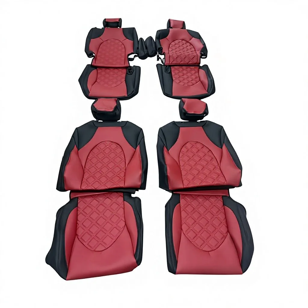 Custom Fit Car Seat Covers for 2013-2018 Waterproof Full Surrounded 5 Seats Car Seat Protector