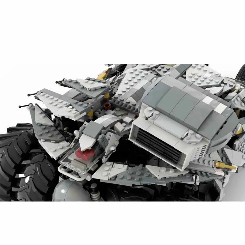 MOC-96588War Mobile Combat Vehicle Building Block Model1123Parts Boys' and Children's Birthday Christmas Building Block Toy Gift