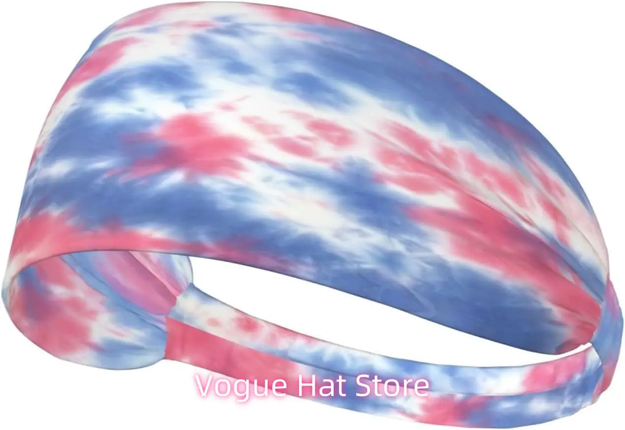 

Tie Dye-11 Workout Headbands for Women Men Sport Sweatbands Elastic Headband Moisture for Wicking Exercise Fitness Running Tenni