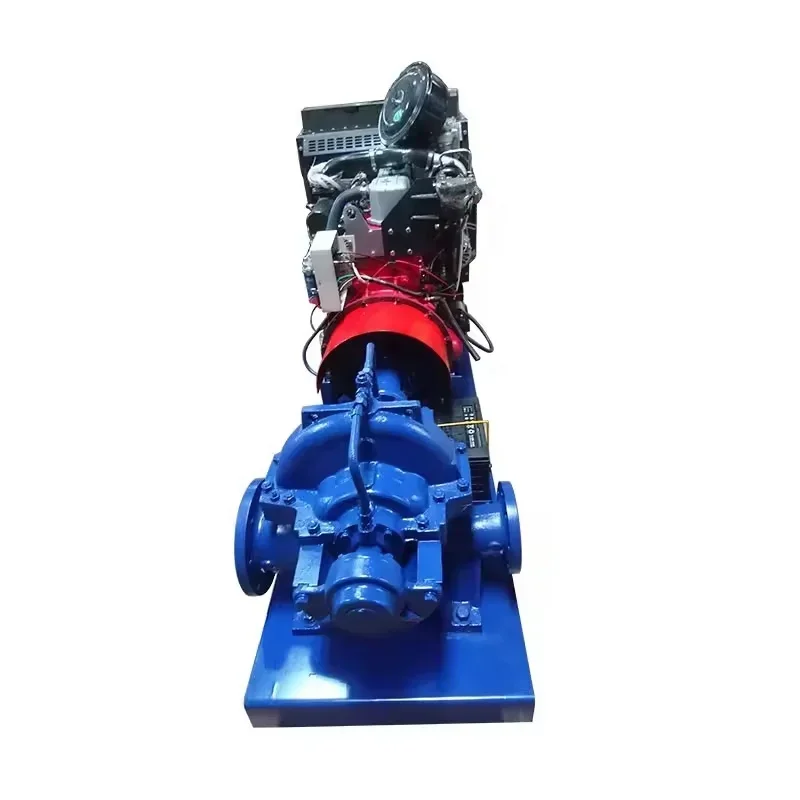 Horizontal Split case Pump with Engine for Fire Pump Set Fire Fighting System