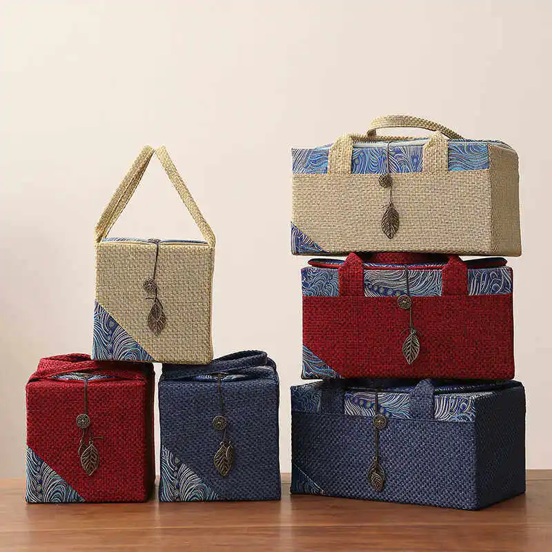 portable-vintage-rattan-tea-can-gift-box-single-double-can-empty-packaging-box-multi-functional-universal-hand-carry-gift-case