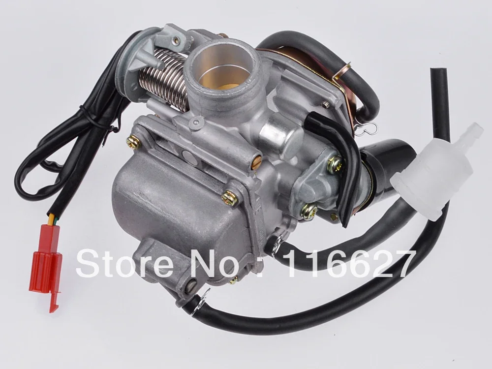 24mm Carb Carburetor 125cc 150cc 150 Scooter Roketa SUNL For Honda GY6 4Stroke PD24J