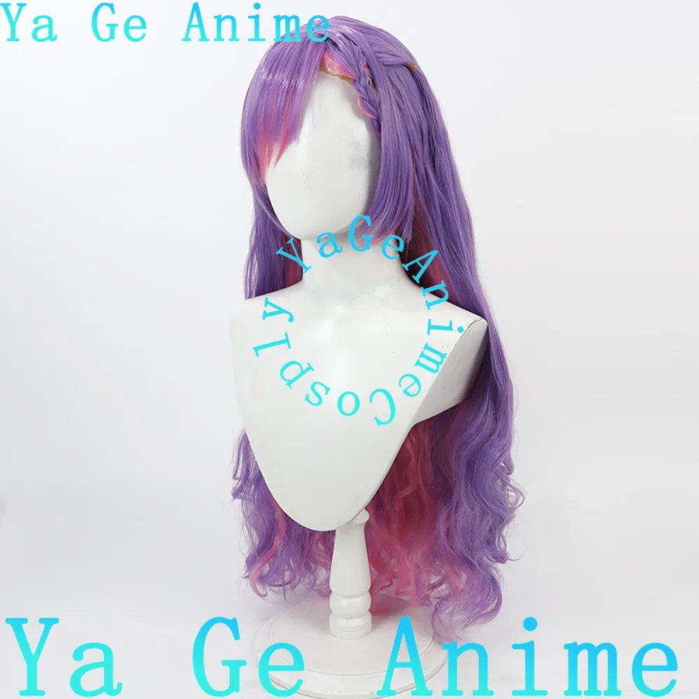 

Ya Ge аниме Hololive Gen 4 Tokoyami Towa парик для косплея аниме реальность шоу игры ролевой парик используемый для аниме танцевальных вечеринок