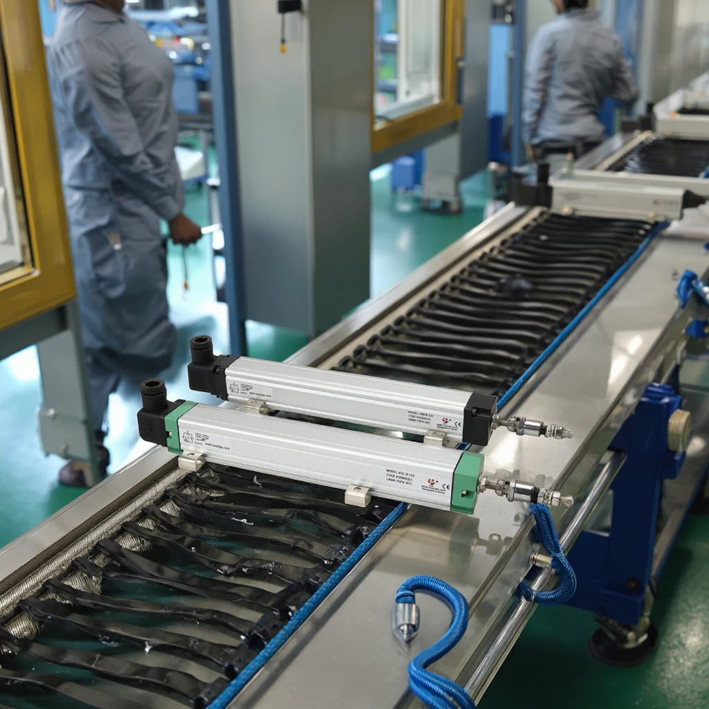 KTC500mm مستشعر موضع المسبار الخطي الجهد الناتج الجهد الخطي لآلة الانتصاب #5