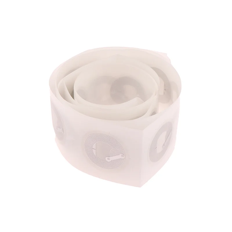 10 Buah Tag NFC NTAG 213 Kunci Pintar Elektronik Dapat Ditulis Ulang NFC Token Klon ISO14443A13.56MHz Stiker Dapat Diganti