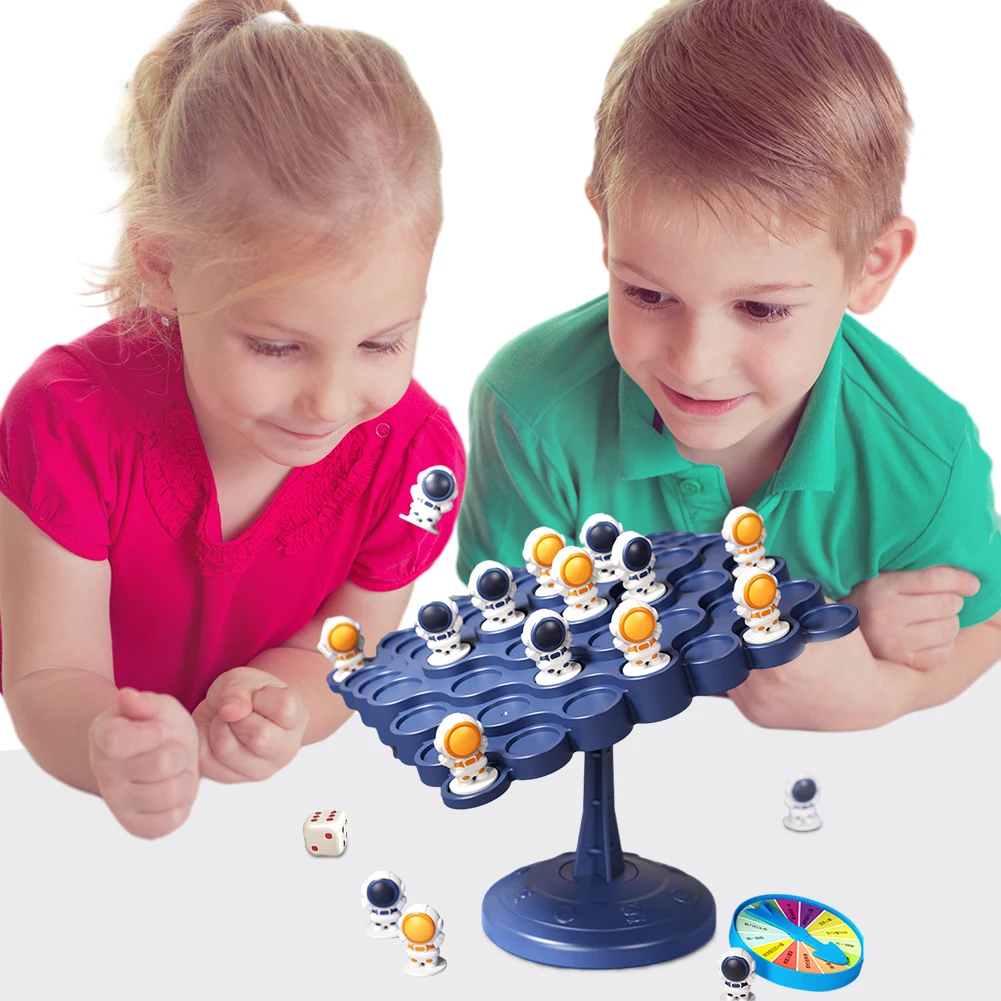 

Astronaut Parent-Child Interactive Educational Balance Tree Game Balancing Board Puzzle for Boys Girls