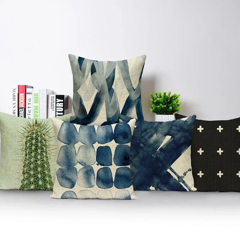 Nordic Geometry Cushion Cases Modern Abstract Art Decorative Pillows Cover for Home Hotel Sofa Car Bed Cushion Cover