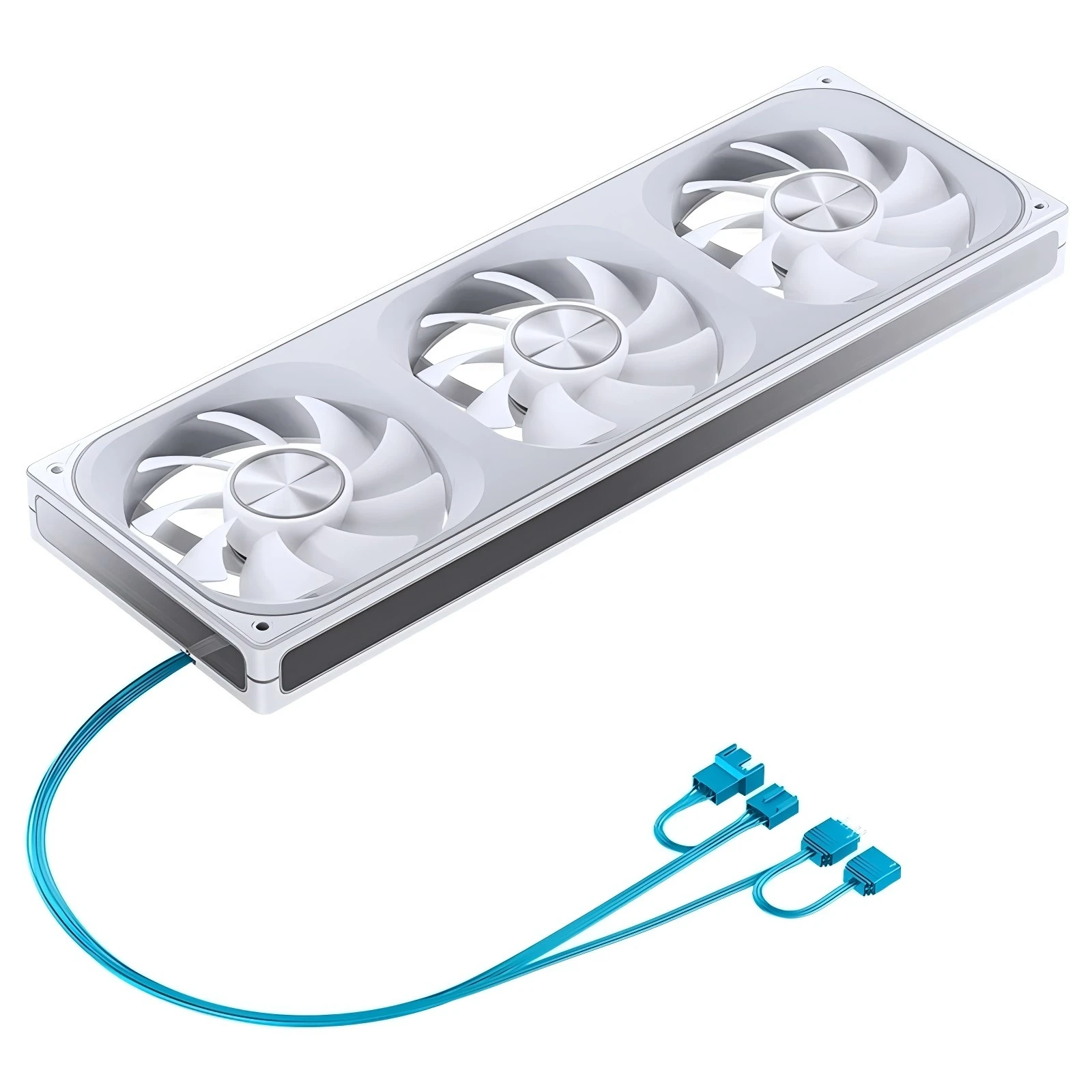 JONSBO ZA-120/240/360 ARGB 12/24/36CM chassis fan Motherboard lighting synchronization/Aluminum Nameplate/PWM Case fans image 5