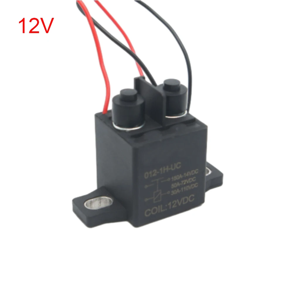 Automotive DC High Voltage Electromagnetic Relay DC12V/DC24V/DC36V/DC48V/DC60V/DC72V Motor Load 150A Contactor DC Relay Module